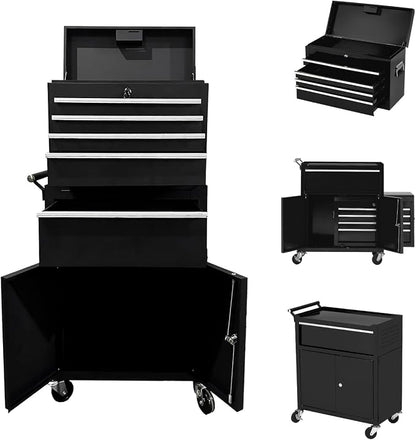 5-Drawer Rolling Tool Chest by Unknown
