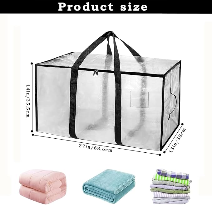 12 Pack-Extra Large Heavy Duty Moving Bags - Image 2