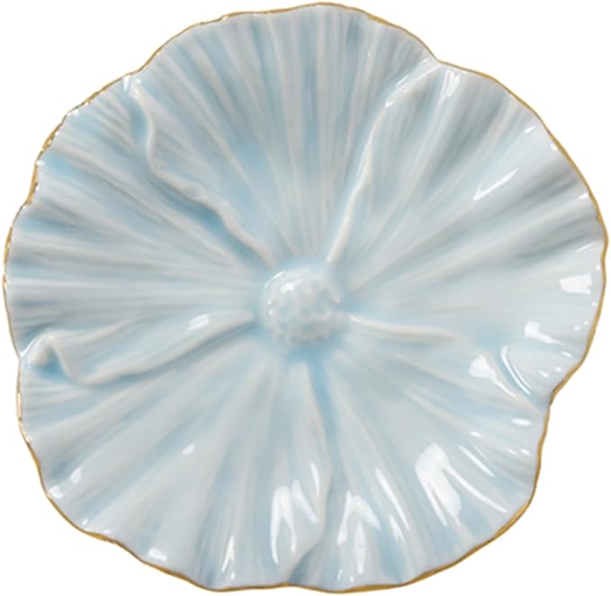 Flower Ring Dish, Ceramic Ring Holder Jewelry Tray Trinket Dish, Fairy - Image 4
