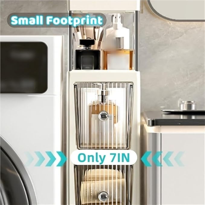 Narrow Bathroom Storage Rack - Image 3