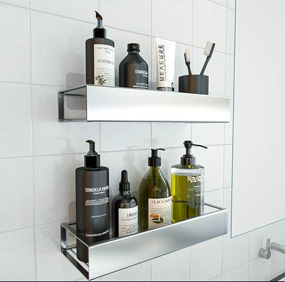 Bathroom Adhesive Shower Caddy Basket Shelf - Image 8