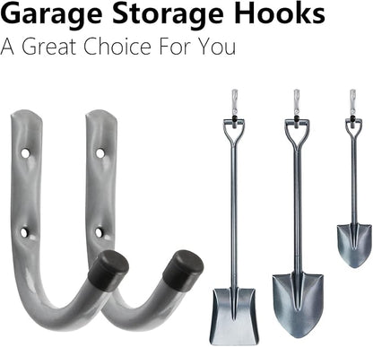 HOME MASTER HARDWARE 12 Pack 4-Inch Heavy Duty Garage Storage Wall Hooks - Image 3