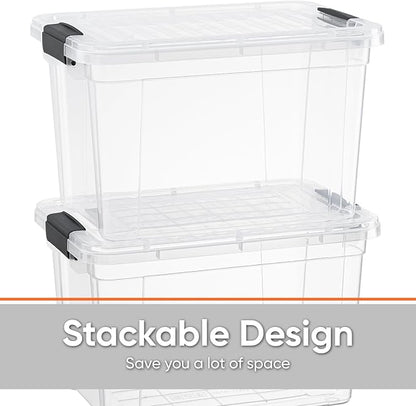 Superio Clear Storage Boxes - Image 4