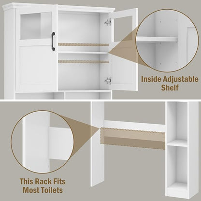 Vabches Over The Toilet Storage Cabinet - Image 7