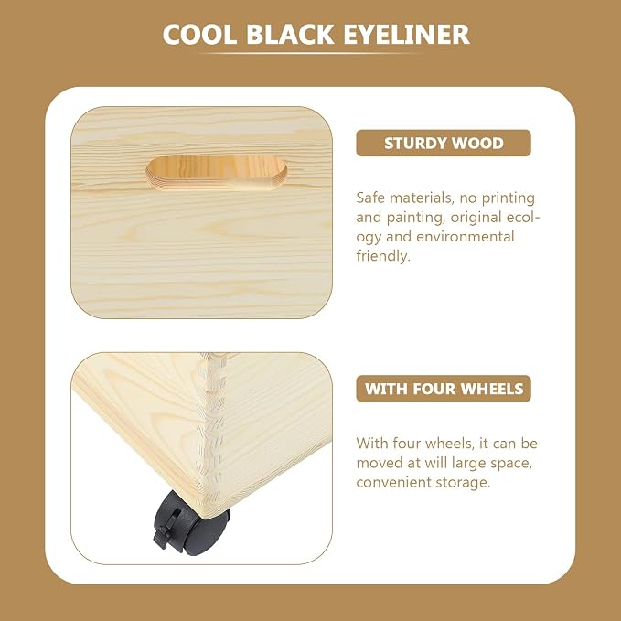 Cabilock Wooden Storage Box - Image 8
