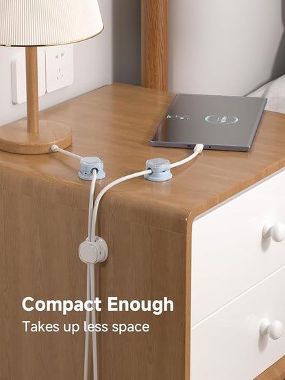 Magnetic Cable Clips, Adjustable Cord Holder Management, Adhesive Wire Keeper - Image 7