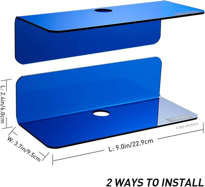 OAPRIRE Small Floating Wall Shelves Set of 2 - Image 3