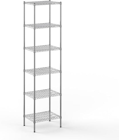18" Deep x 24" Wide x 96" Height Wire Shelving Kit | 6-Tier | NSF Commercial by Regal+Altair