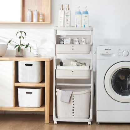4 Tiers Standing Laundry Baskets - Image 2