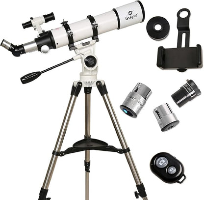 Gskyer Telescope 600x90mm AZ Astronomical Refractor Telescope - Image 8