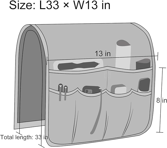 Sofa Armrest Organizer, Remote Control Holder - Image 6