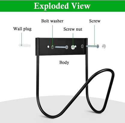 Hose Holder, Hose Hanger Wall Mount - Image 4