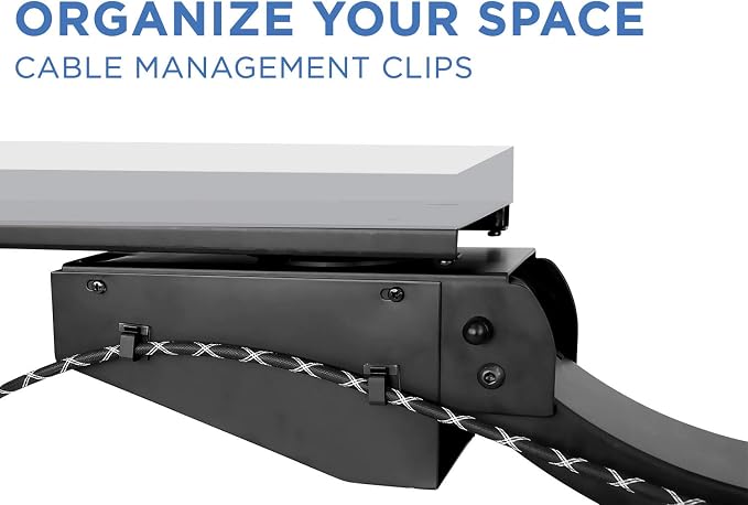 Mount-It! Sit Stand Keyboard Tray, Height Adjustable Under Desk Keyboard and - Image 9