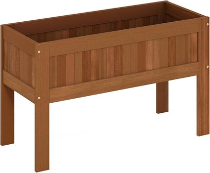 Furinno TIOMAN Planter Box, Outdoor Elevated Standing Planter Box, Raised - Image 5