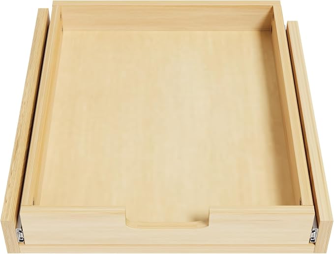 Pull Out Cabinet Organizer, Soft Close Slide Out Wooden Pull out Drawers - Image 2
