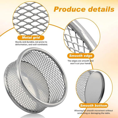 Paper Clip Holder With 50pcs Paper-Clips, Paperclip Holders, Mesh - Image 3