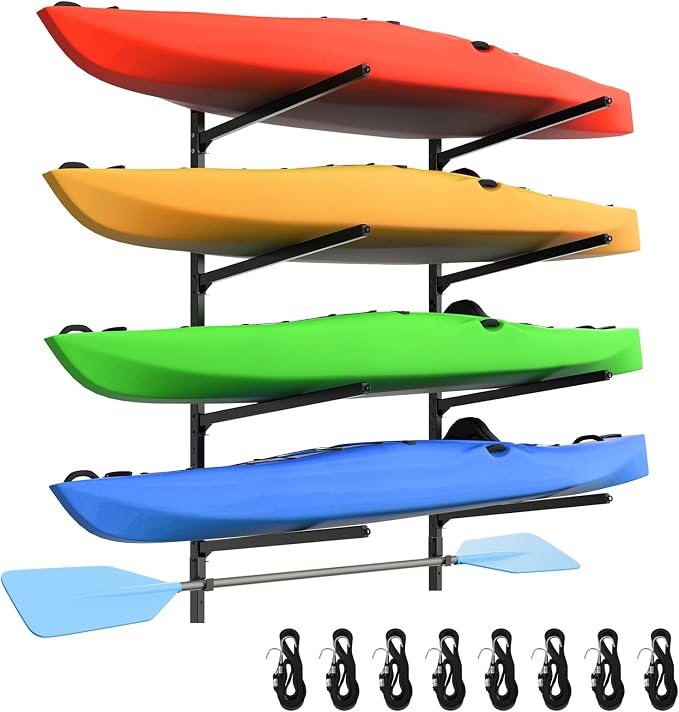 Kayak Storage Rack, Kayak Wall Mount Rack, Kayak Rack by ZSLTLDU