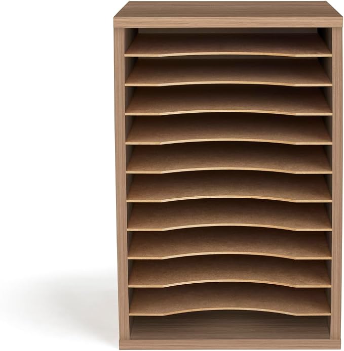 Safco Products Vertical Desktop Sorter, 11 Compartment - Image 6