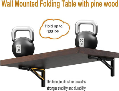IAE Wall Mounted Folding Table - Image 6