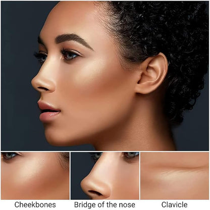 evpct 2In1 Cream Contour Stick Contouring Concealer Sticks Makeup Face Cream Kit - Image 3
