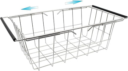 Orgneas Expandable Chest Freezer Basket, Stainless Steel Hanging Deep Freezer by Orgneas