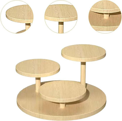 Display Riser Stand Cake Stand Tiered High and Low Ladder Sturdy Countertop - Image 3