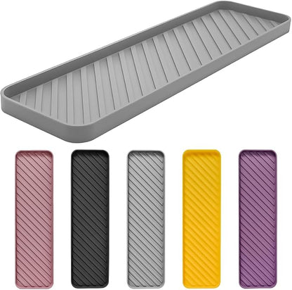 Silicone Organizer Tray for Kitchen Sinks and Bathrooms. Dishwasher-Safe by HvOvMvE