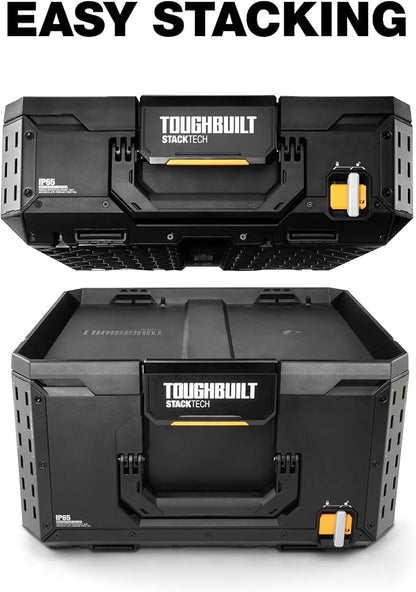 ToughBuilt StackTech 1 Drawer Tool Box, Heavy-Duty Portable Tools Chest - Image 3