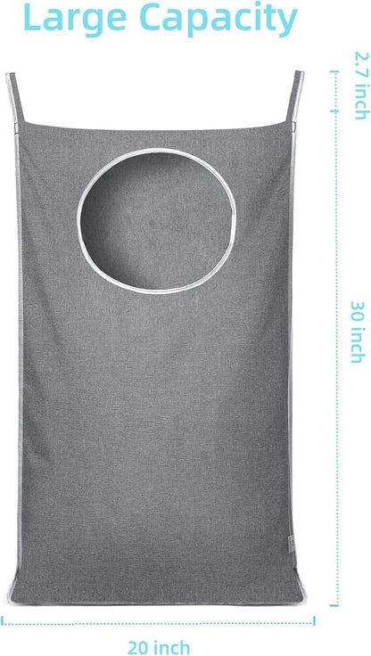 KEEPJOY 2Pack Space-Saving Hanging Laundry Bag, Door Laundry Hamper - Image 3