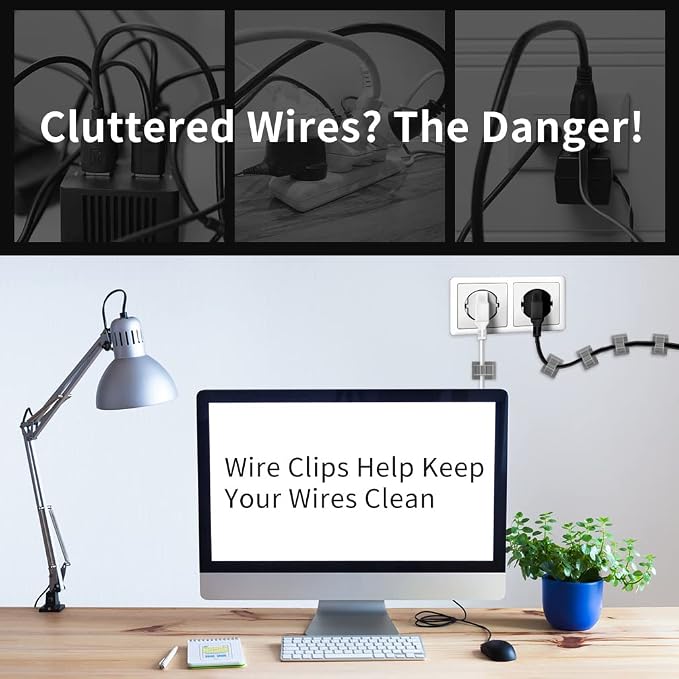 30 Pack Viaky Wire Holder for 0.4 Inch Cable - Image 6