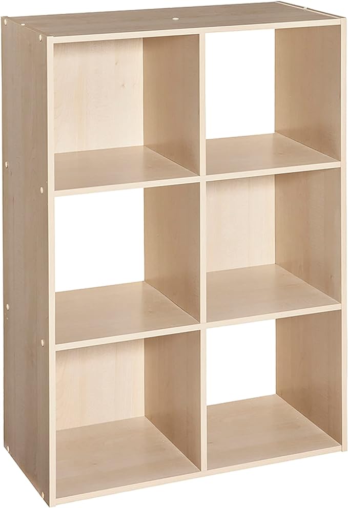 ClosetMaid Cubeicals 6 Cube Storage Shelf Organizer Bookshelf, Vertical or by Unknown