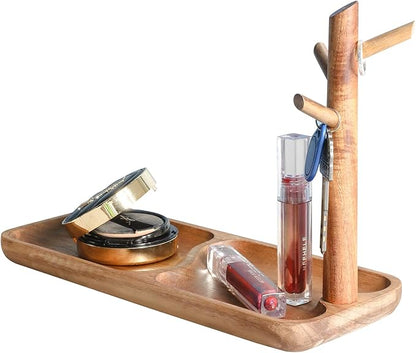 Wood Key Tray for Entryway Table, Jewelry Tray, Catchall Tray - Image 7