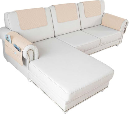 Waterproof Sofa Armrest Cover Headrest Cover by ZGDDPZA