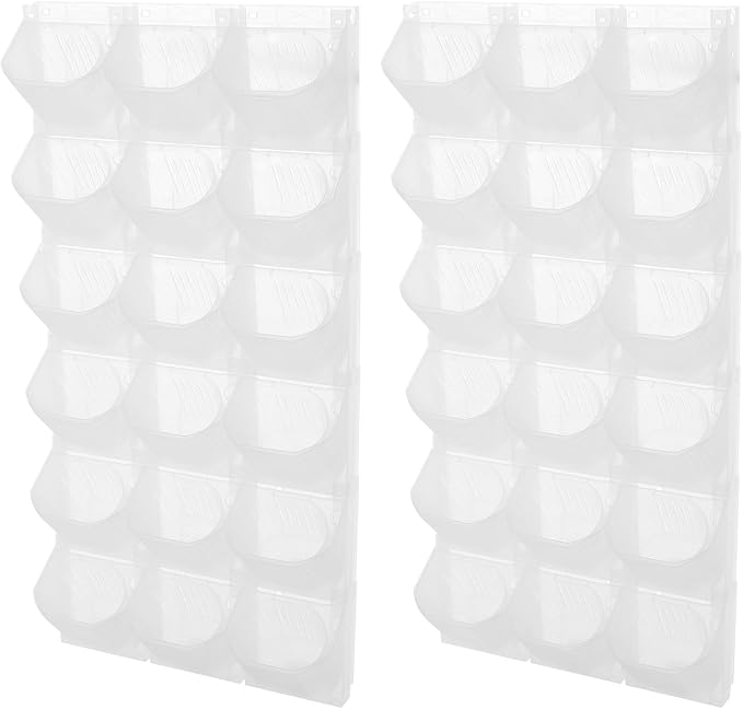 36-Pot Vertical Wall Planter, Modular Stackable Garden - Image 8