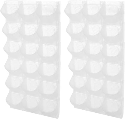 36-Pot Vertical Wall Planter, Modular Stackable Garden - Image 8