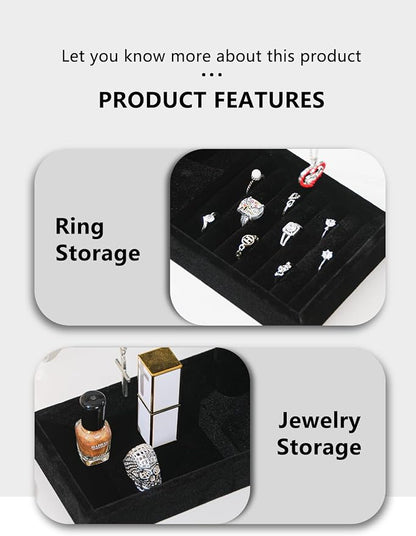 Multi-Use Jewelry Holder Stand, Necklace Bracelet Ring Organizer Stand - Image 5