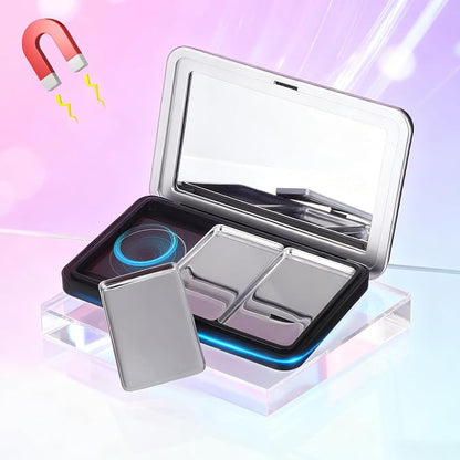 Luxshiny Empty Eyeshadow Palette: Refillable Magnetic Makeup Palette - Image 4