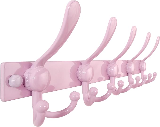 Dseap Coat Rack Wall Mount 2.0 Pro: Heavy Duty 300% Thicker, Stainless Steel by Dseap