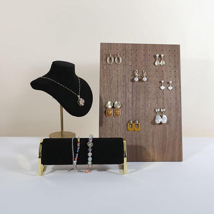GemeShou Walnut earring display stand - Image 2