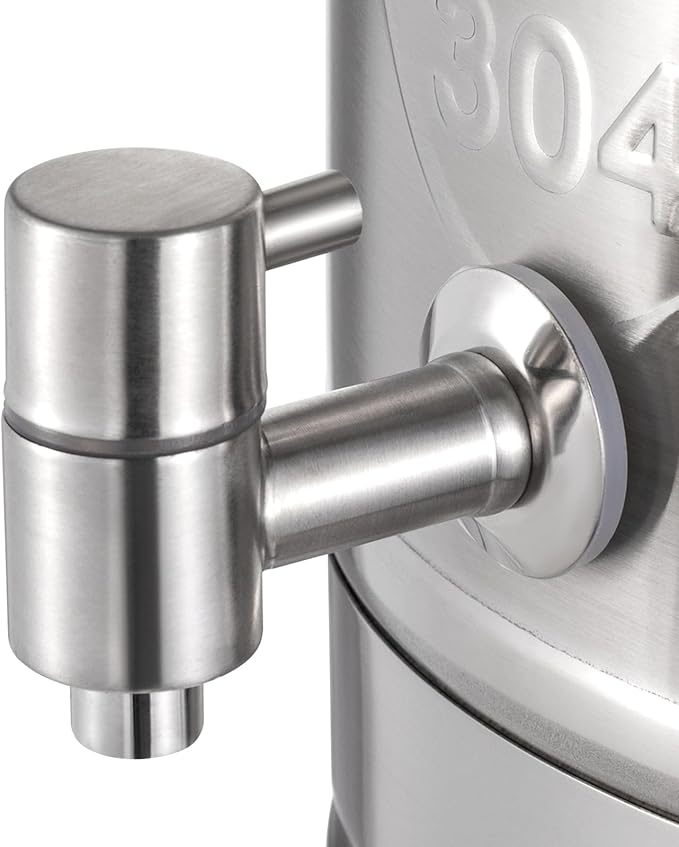 Milk Can Barrel Stainless Steel Beverage Drink Dispenser Large Capacity Storage - Image 9