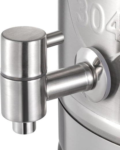 Milk Can Barrel Stainless Steel Beverage Drink Dispenser Large Capacity Storage - Image 9