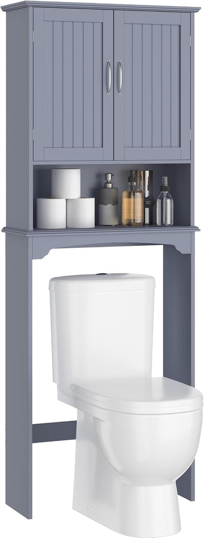 Yaheetech Over the Toilet Storage Cabinet, Bathroom Organizer, Open Compartment by Unknown