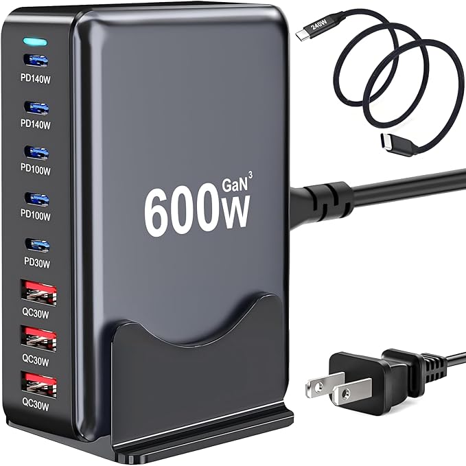 600W USB C Charger Block, Laptop Charger Adapter Compatible by Unknown