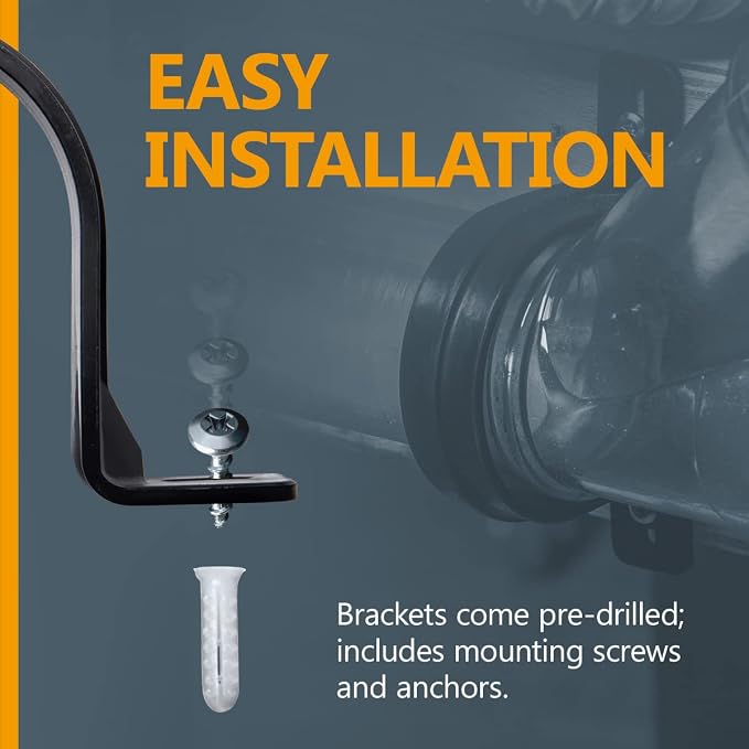 POWERTEC 70319 Hangers for 2-1/2" Dust Collection Hose, Pipes and Dust - Image 3