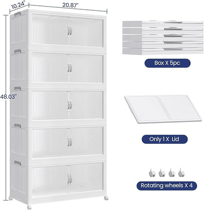 300QT Extra Large Stackable Storage Bins - Image 2