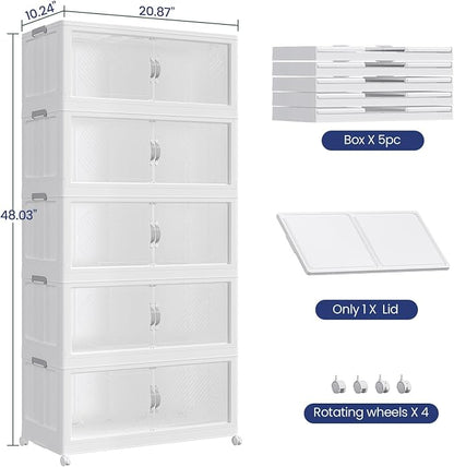 300QT Extra Large Stackable Storage Bins - Image 2