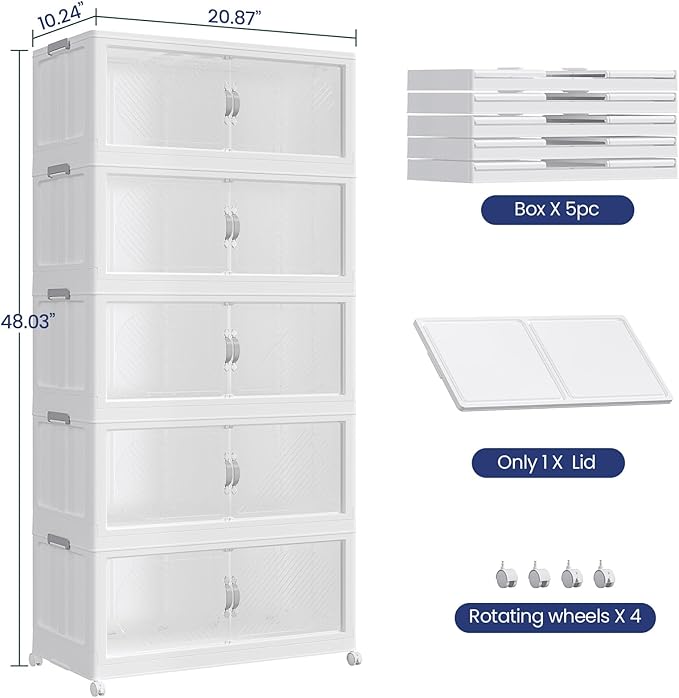 75GAL Plastic Storage Bins - Image 2