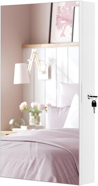 SONGMICS Mirror Jewelry Cabinet Armoire - Image 9