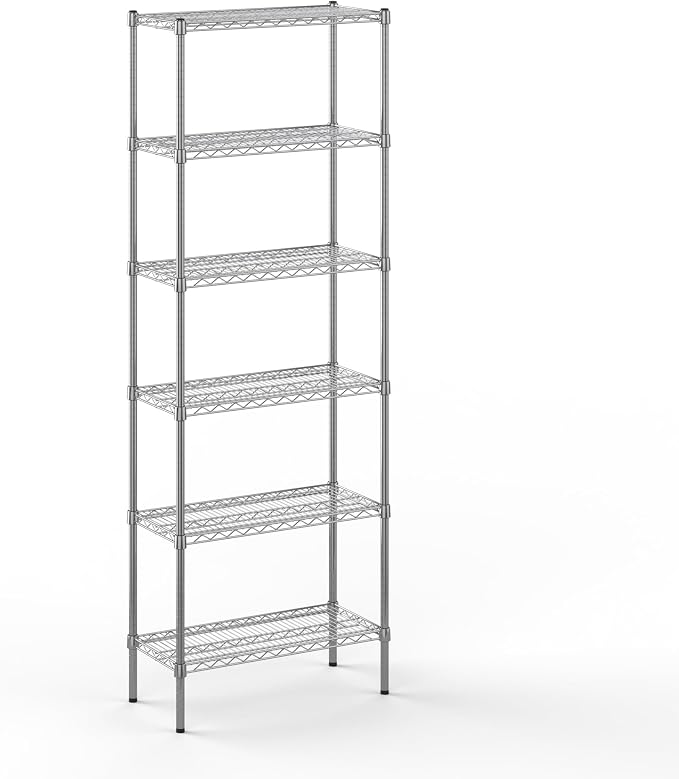 14" Deep x 30" Wide x 86" Height Wire Shelving Kit | 6-Tier | NSF Commercial by Regal+Altair