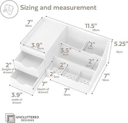 Uncluttered Designs Large Makeup Organizer - Image 2